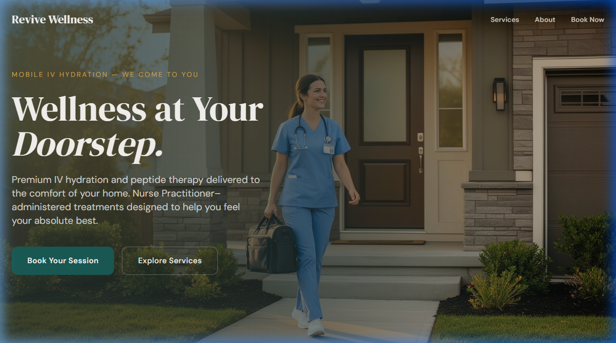 Revive IV Vitality Website