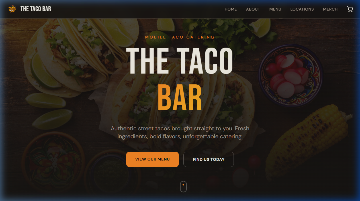 Taco Bar Website